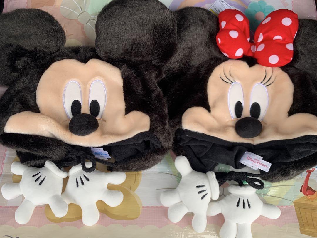 【美品】ディズニー ファンキャップ 帽子 Disney ミニー ミッキー ディズニーミニーファンキャップ帽子ミッキー