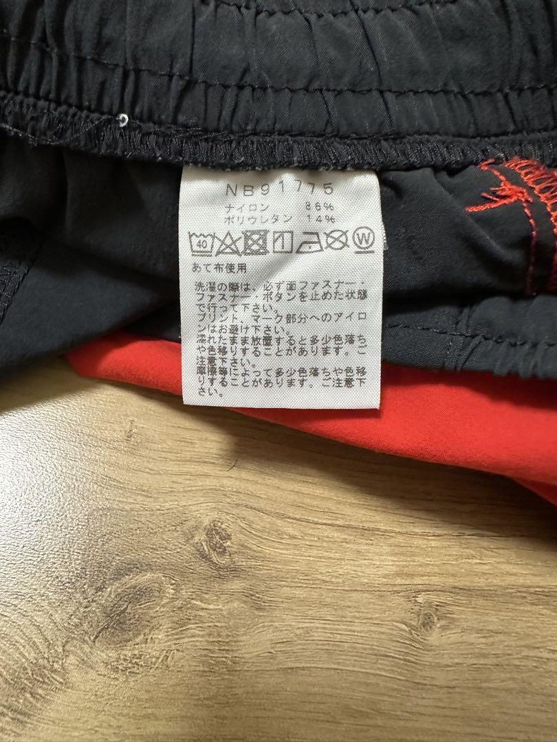 THE NORTH FACE ランニングパンツ 青 赤 2枚セット XL