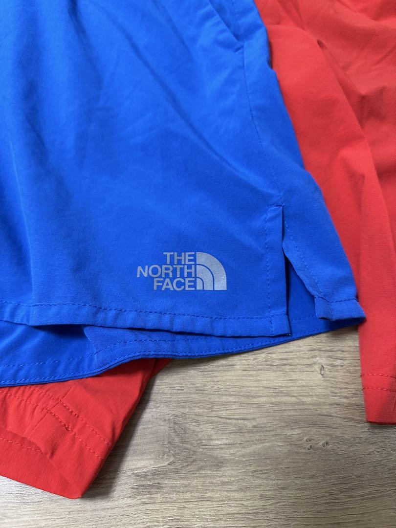 THE NORTH FACE ランニングパンツ 青 赤 2枚セット XL