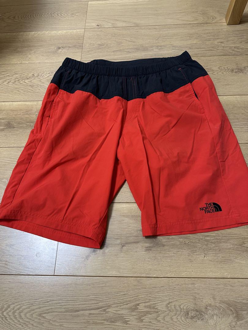 THE NORTH FACE ランニングパンツ 青 赤 2枚セット XL