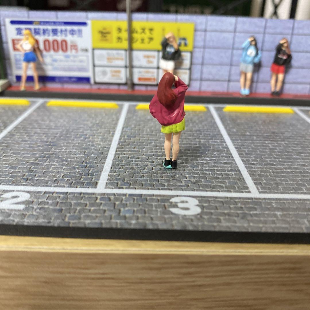 1/64 ミニカーフィギュア 女の子5体セット