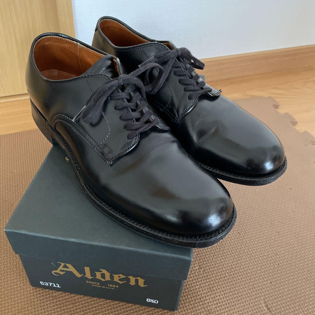 想像を超えての Alden オールデン 53711 ミリタリーラスト 8.5D ドレス