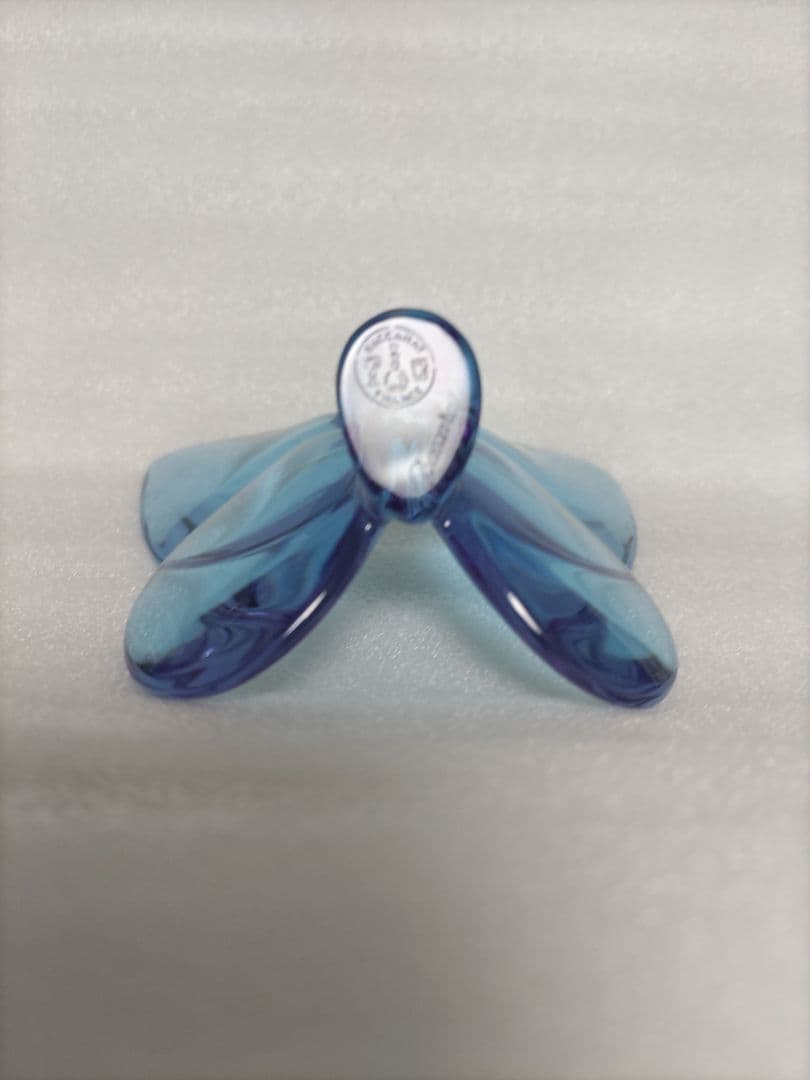 バカラ ラッキーバタフライ 蝶 オブジェ ディアマンブルーBACCARAT NEXPOTALLINN_EU