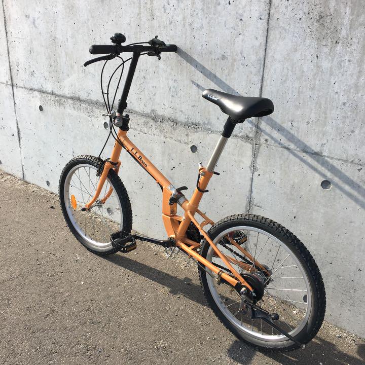 絶版　LLビーン折り畳み自転車。