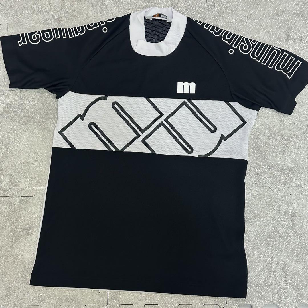 【即日発送】マンシングmunsingwear半袖モックネックシャツ半袖シャツ