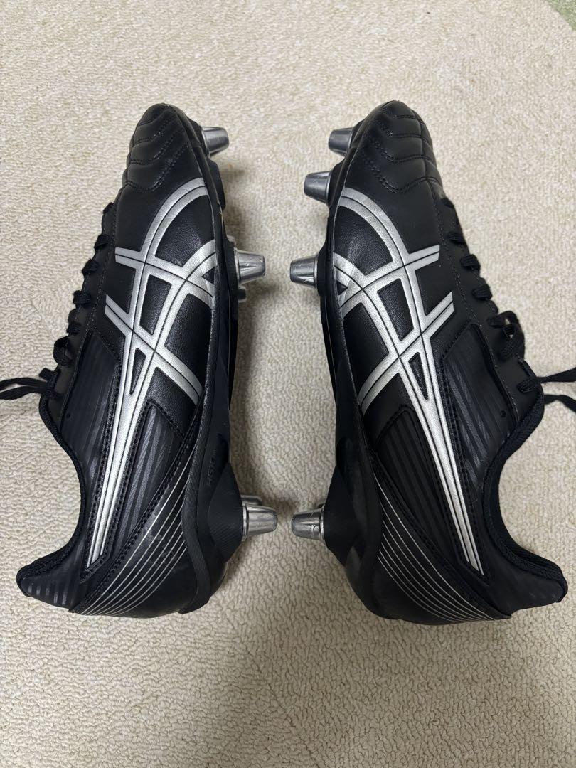 ASICS アシックス　ラグビースパイク　黒