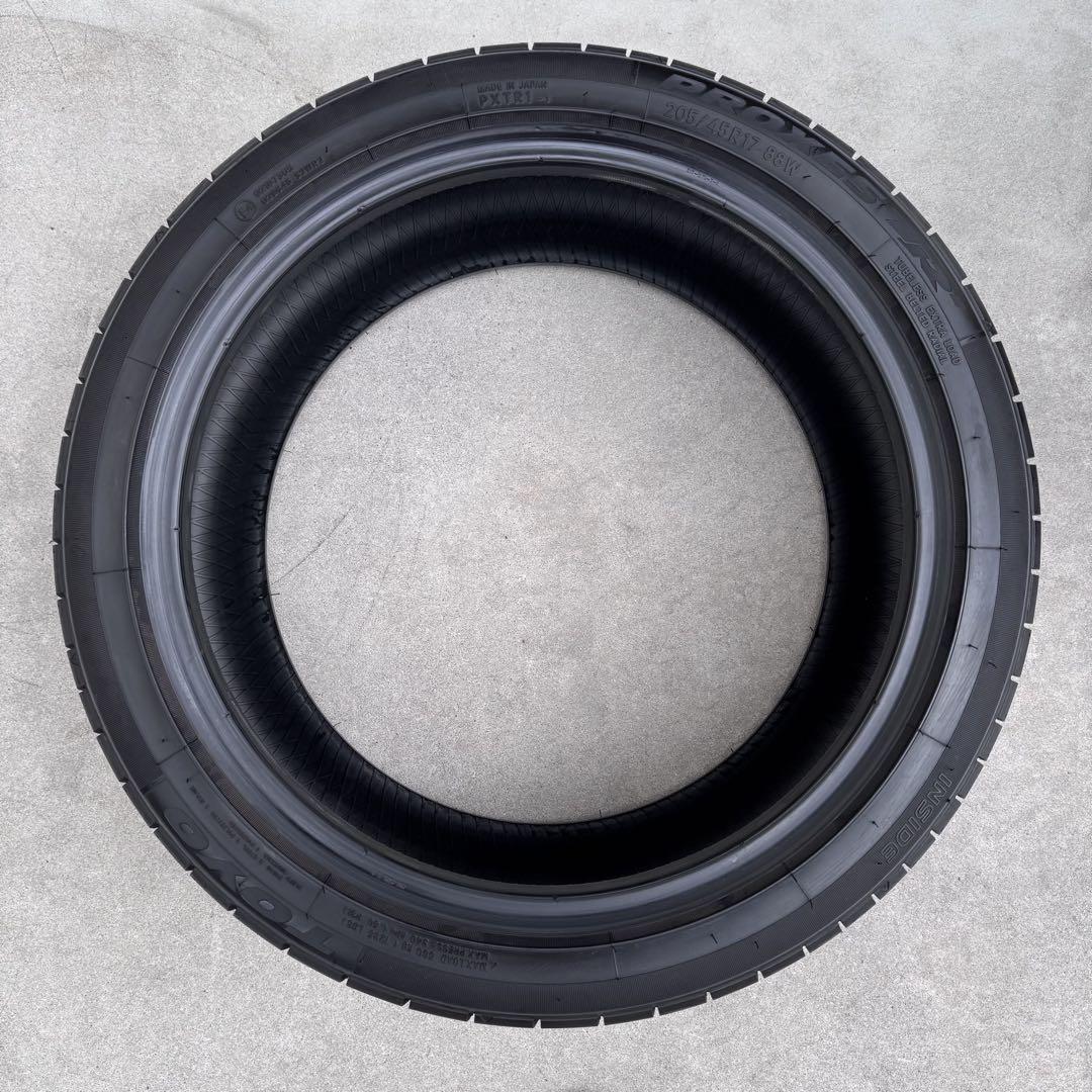（今週末まで）TOYO PROXES TR1 205/45/17 2本② バリ山