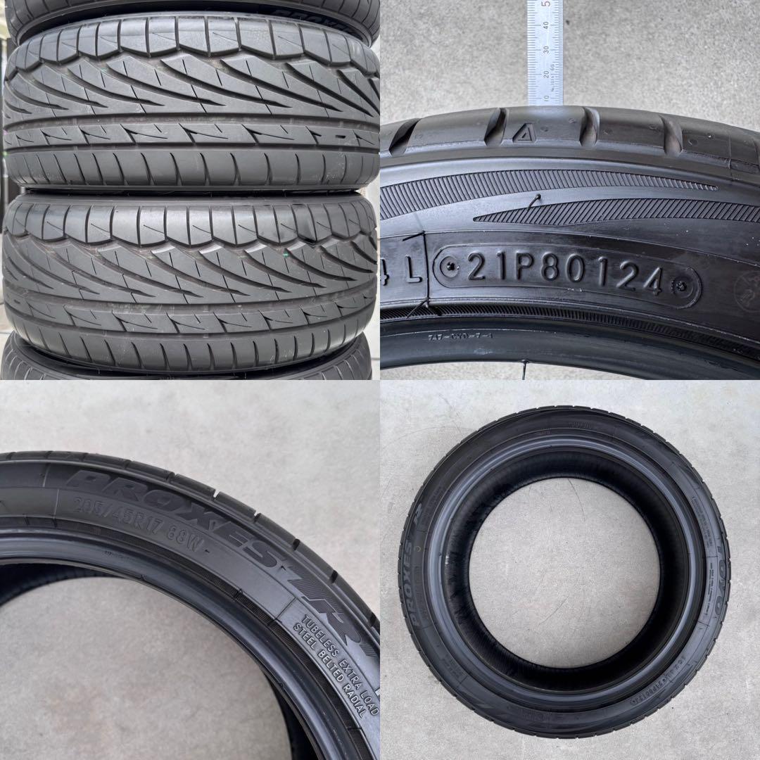 （今週末まで）TOYO PROXES TR1 205/45/17 2本② バリ山
