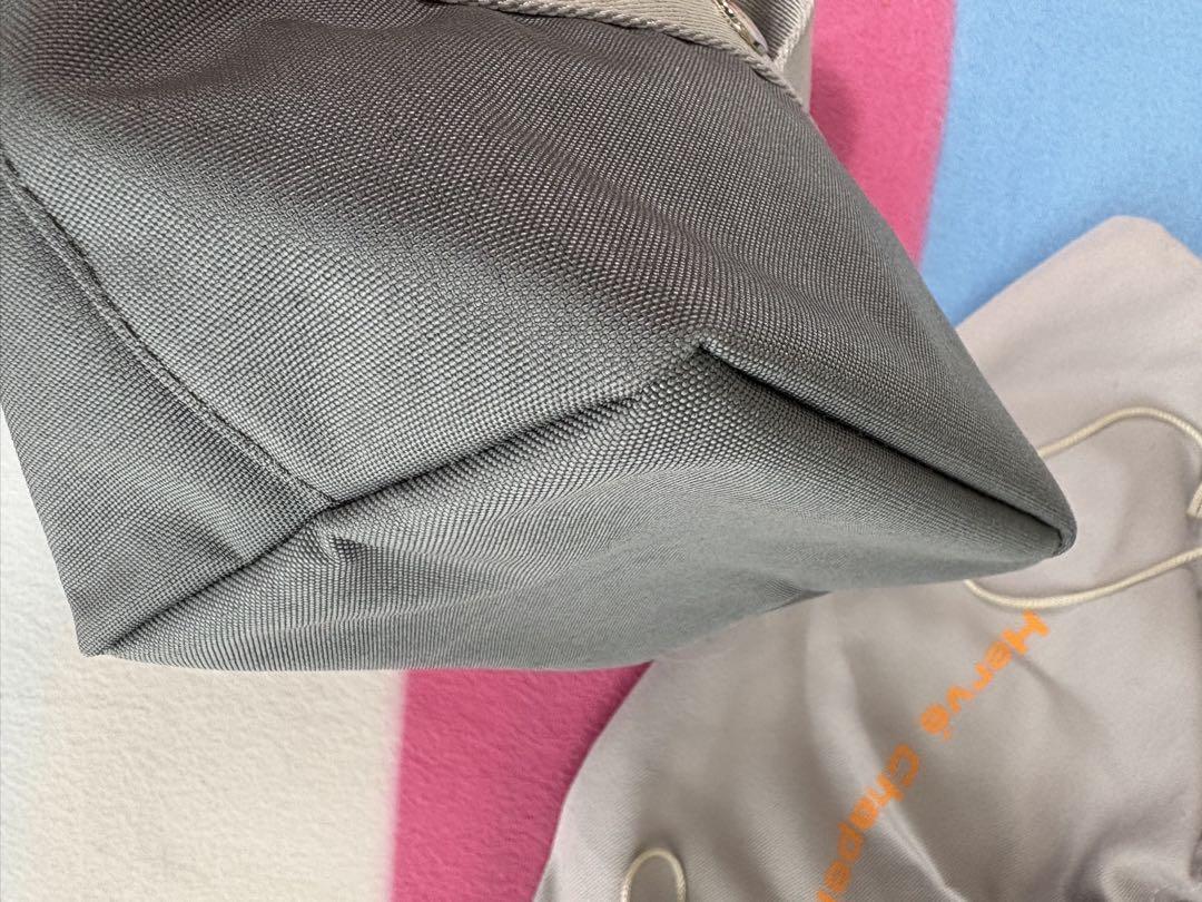 希少Hervé Chapelier2700Cトートバッグ XS フュズィシルバー 希少Hervé Chapelier2700Cトートバッグ XS フュズィシルバー