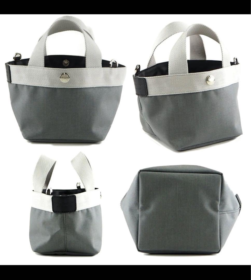 希少Hervé Chapelier2700Cトートバッグ XS フュズィシルバー