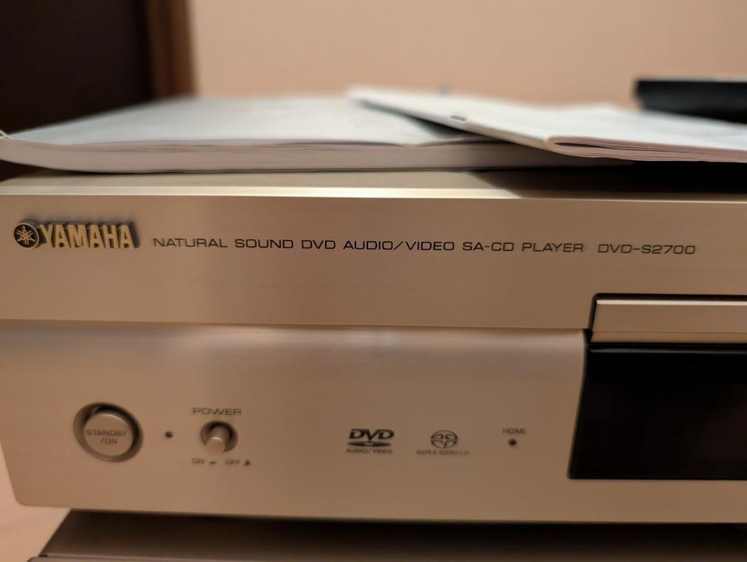 YAMAHA DSP-AX759 AVアンプ & DVD-S2700 2点