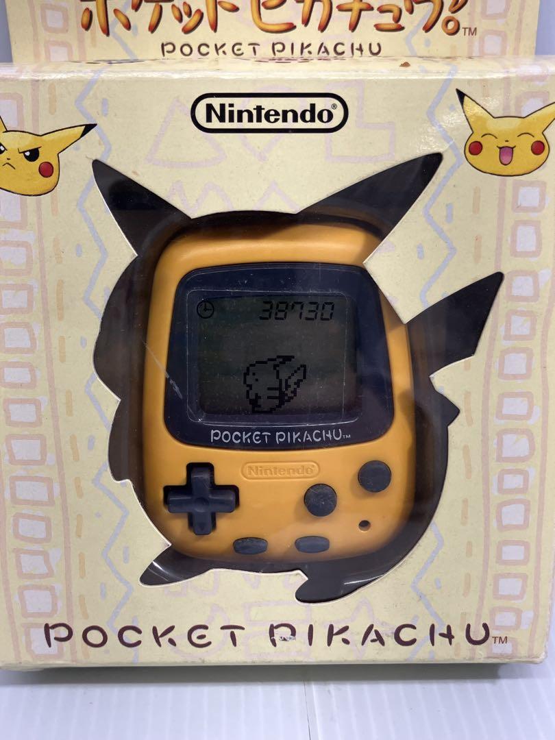 未使用】Nintendo ポケットピカチュウ ポケモン 万歩計 任天堂