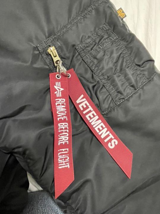 VETEMENTS Alpha ヴェトモン アルファ MA-1 UA52JA200N