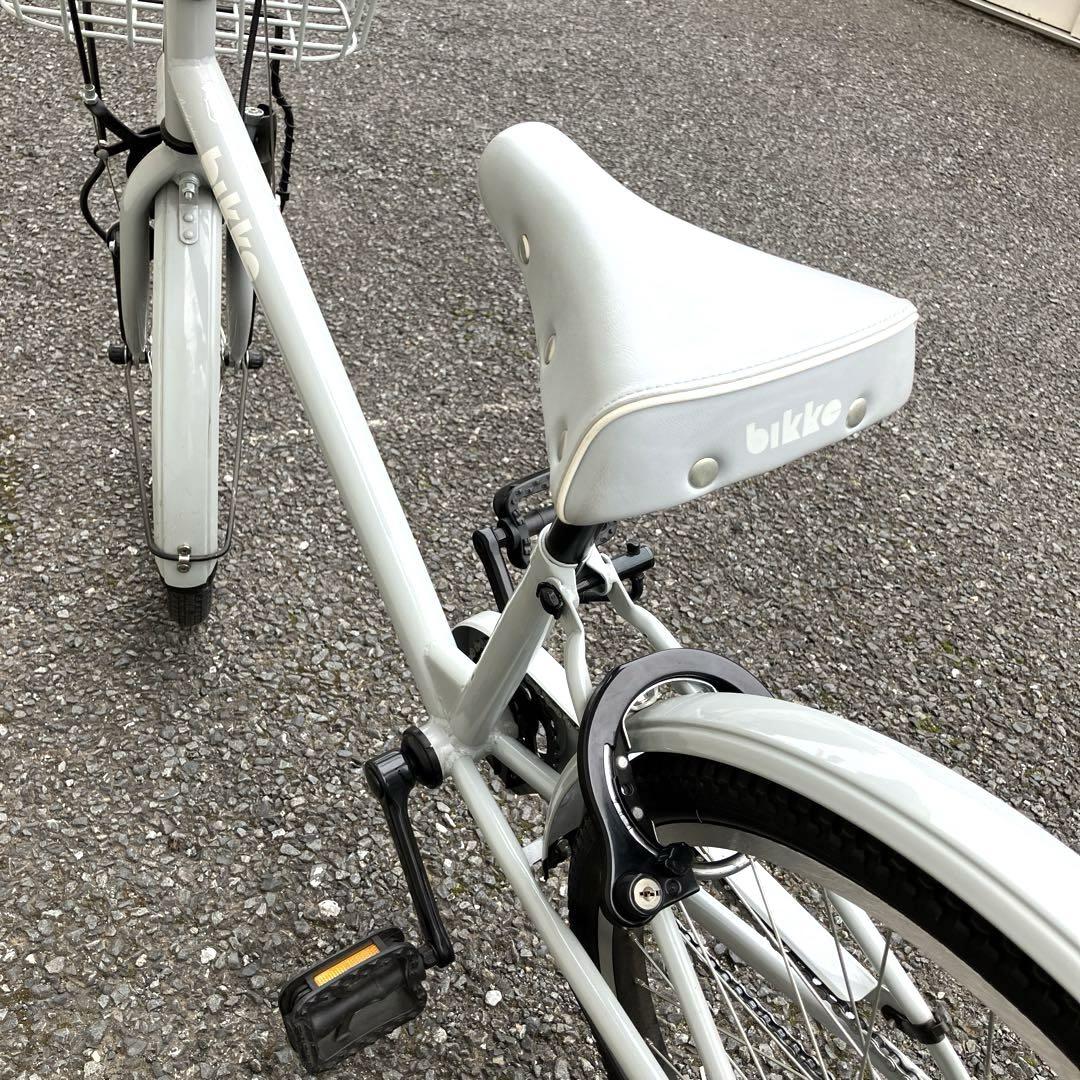 ブリヂストン bikke 22インチ ブルーグレー - メルカリ
