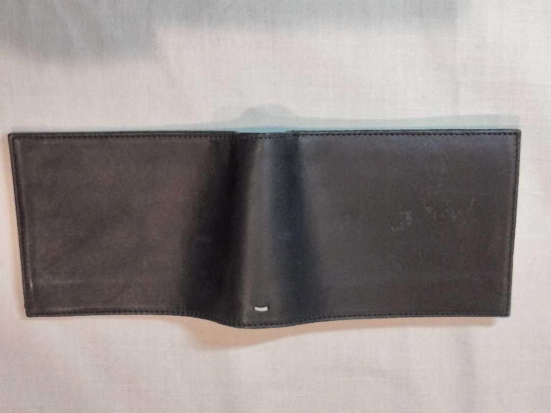 【未使用品】maison martin margiela 財布 レザー 二つ折り