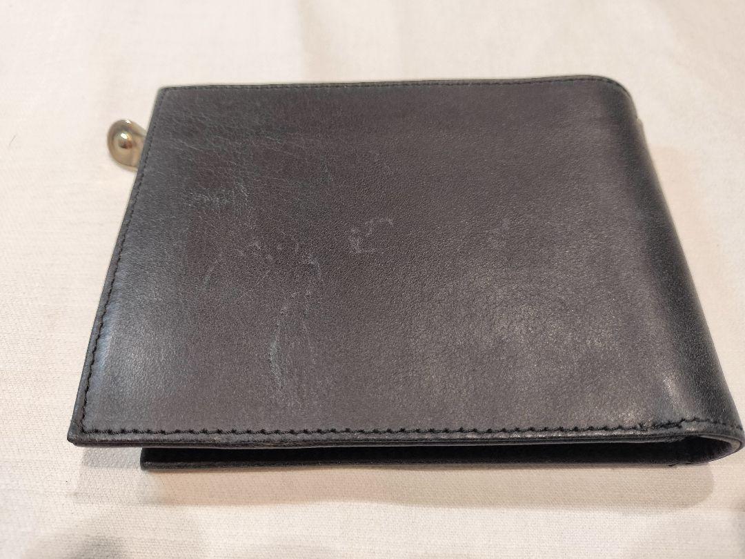 【未使用品】maison martin margiela 財布 レザー 二つ折り
