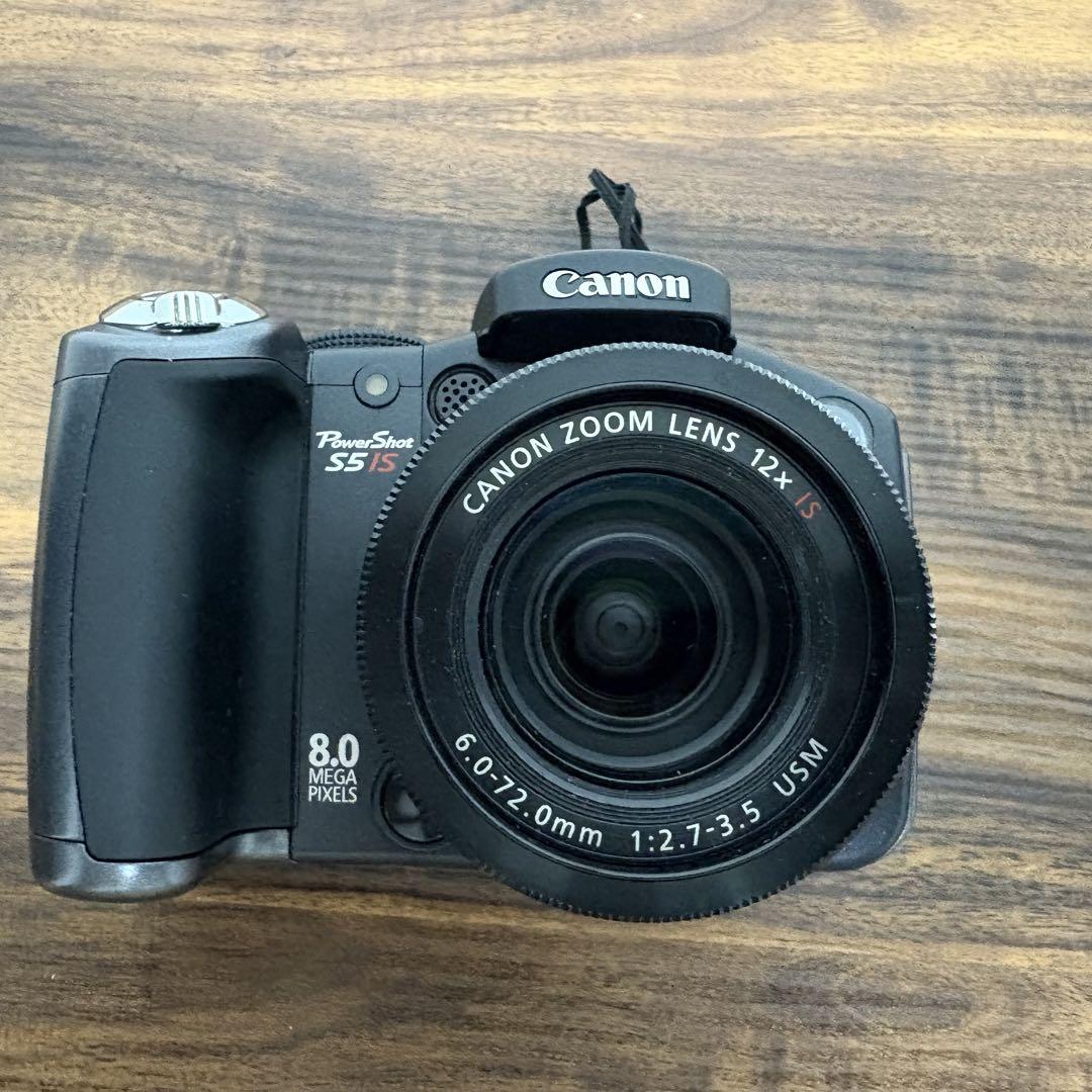 【作例有】Canon PowerShot S5 IS コンデジ CCD 単三電池