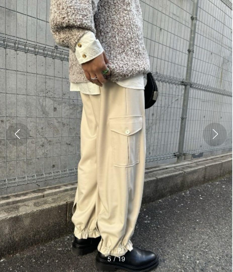 アメリameri vintage☆ UND CHECK CARGO PANTS