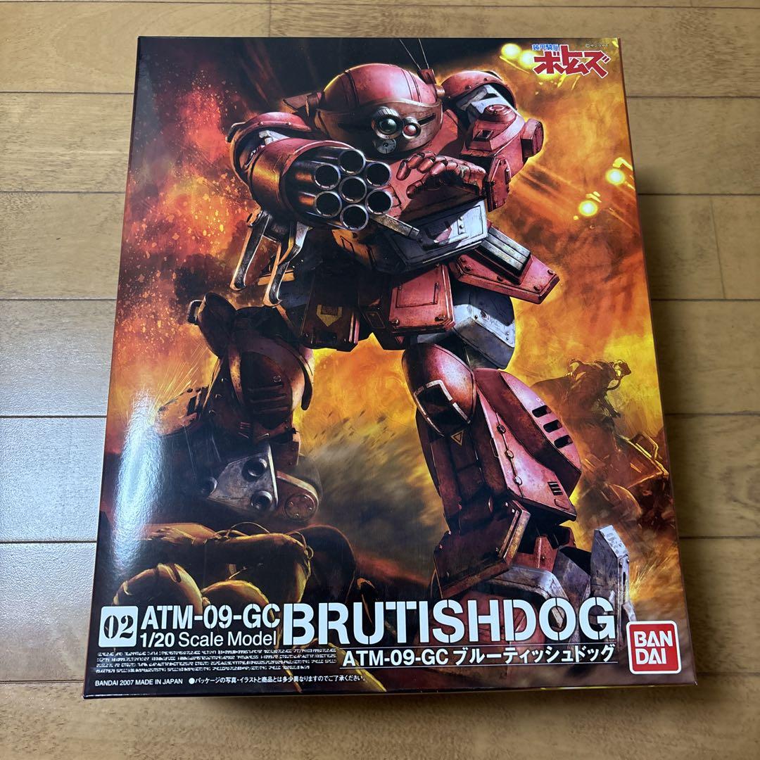1/20 ブルーティッシュドッグ 装甲騎兵ボトムズ プラモデル