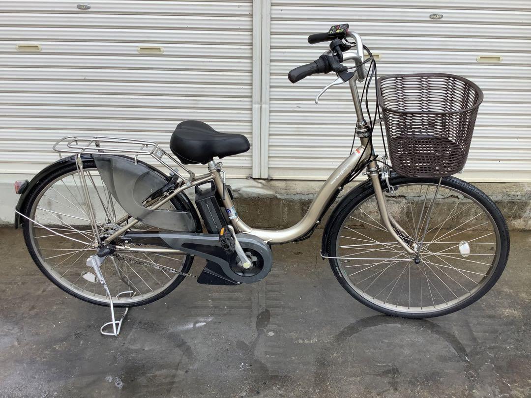 ヤマハ新機種電動アシスト自転車pasnatura26インチシルバーアルミボディー
