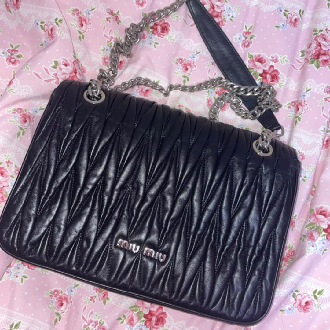 宅配 MIU MIU♡チェーンショルダーマテラッセレザーバッグ ショルダーバッグ - raffles.mn 宅配 MIU MIU♡チェーンショルダーマテラッセレザーバッグ ショルダーバッグ - raffles.mn