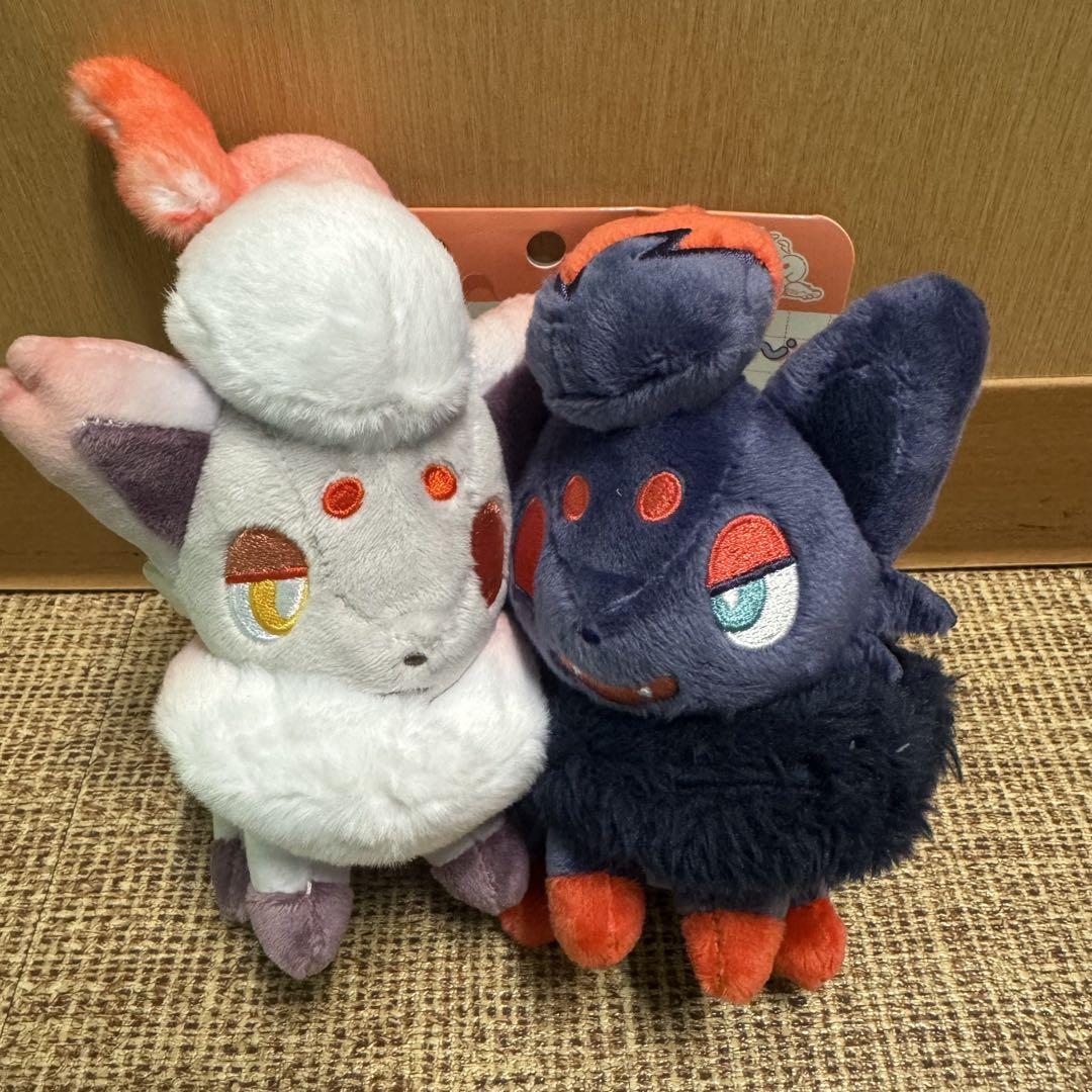 磁石でくっつくペアマスコット にたものどうし ゾロア 磁石でくっつくペアマスコット にたものどうし ゾロア