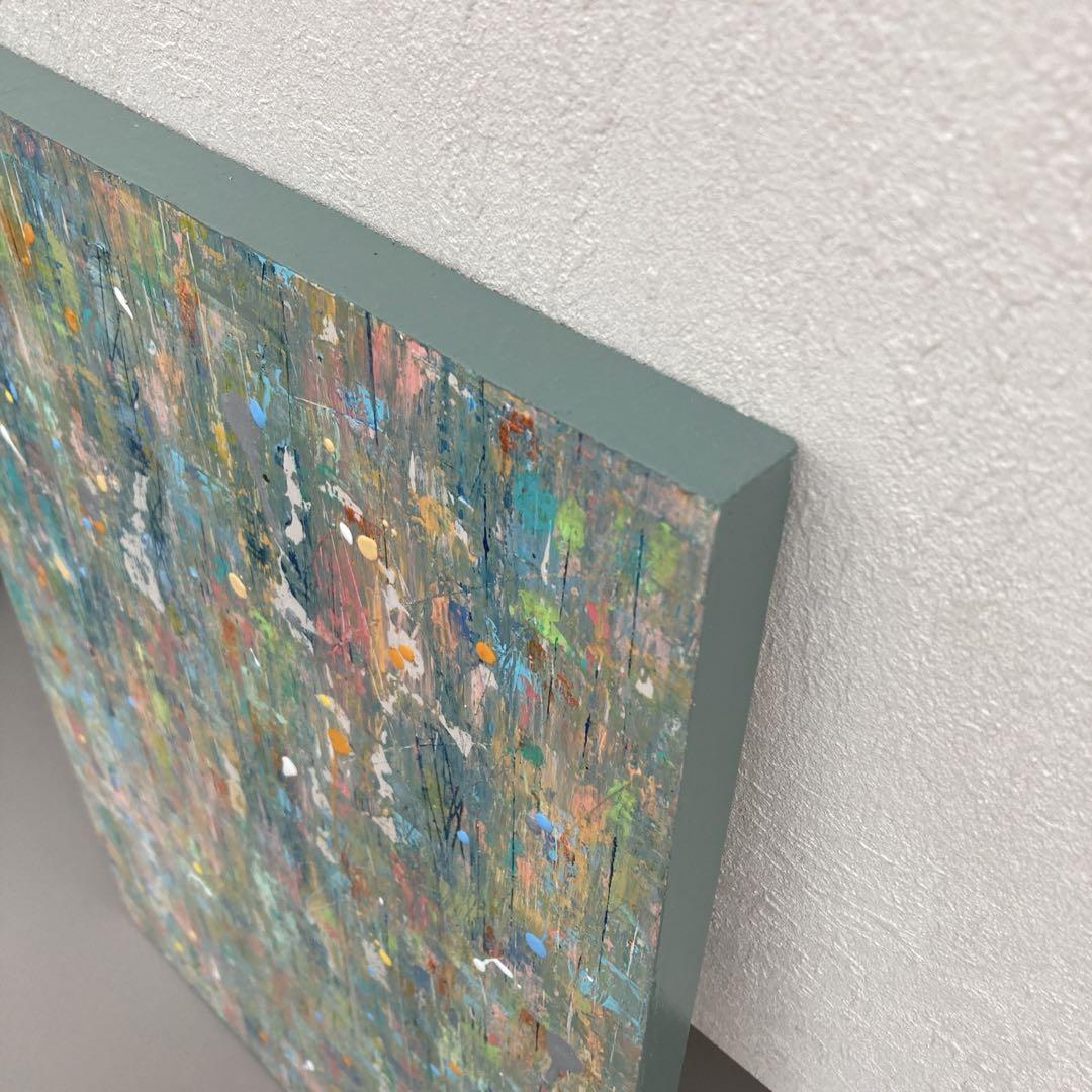抽象画 アートパネル 花 草 インテリア 絵画 原画 北欧 ナチュラル アート