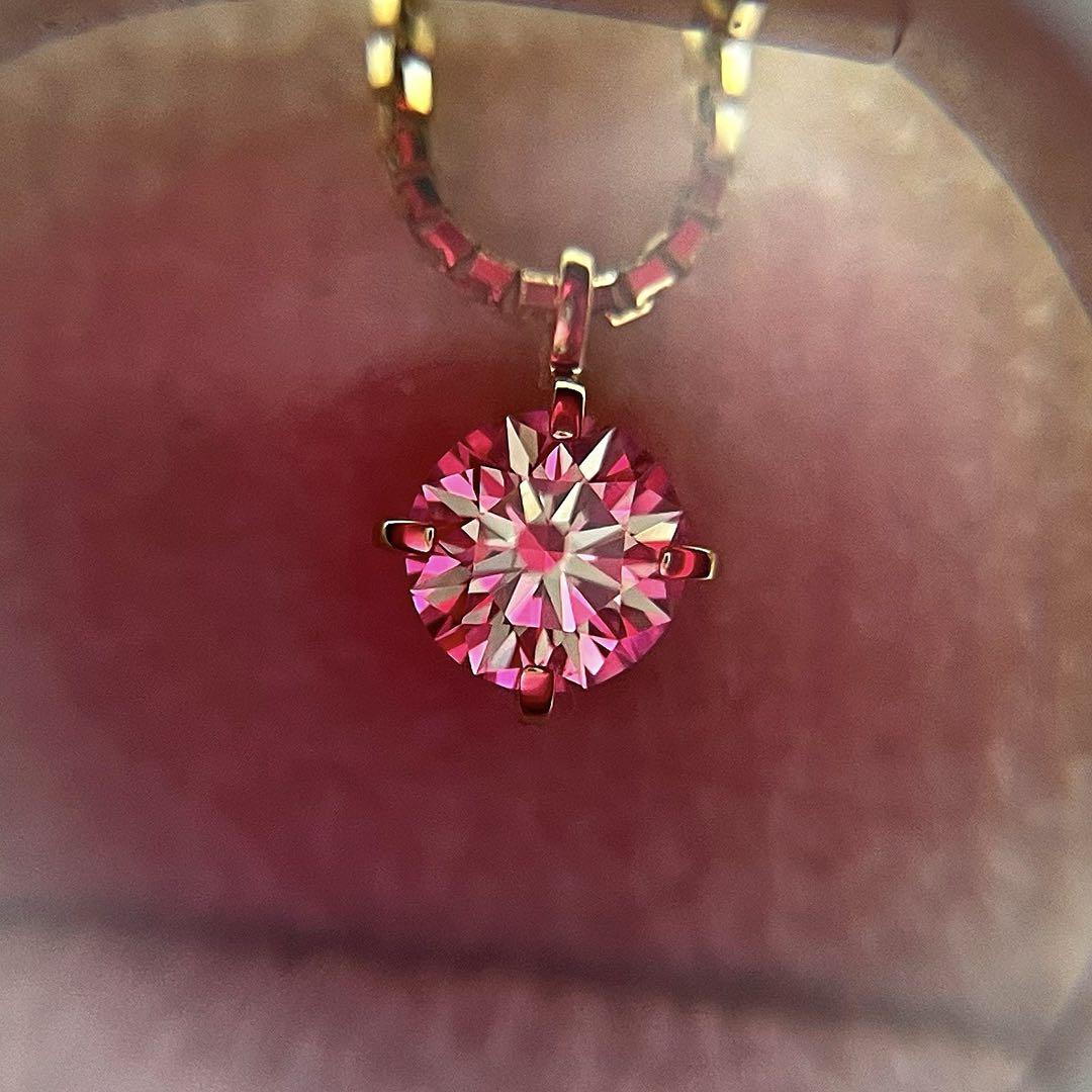 JE294★高級 ダイヤモンド0.208ct K18 ネックレス