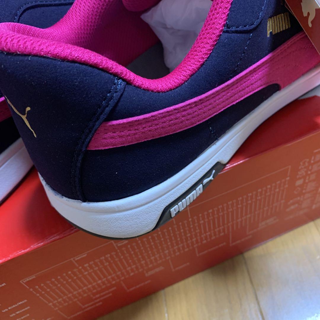 PUMAプロスニーカー（安全靴）エアツイスト2.0ネイビー30cm EEE新品
