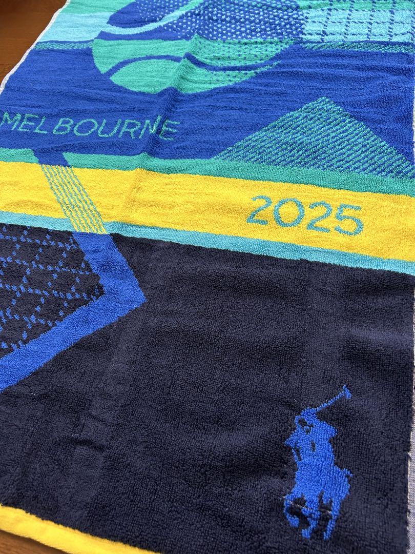 全豪オープン2025 ラルフローレン　ジムタオル
