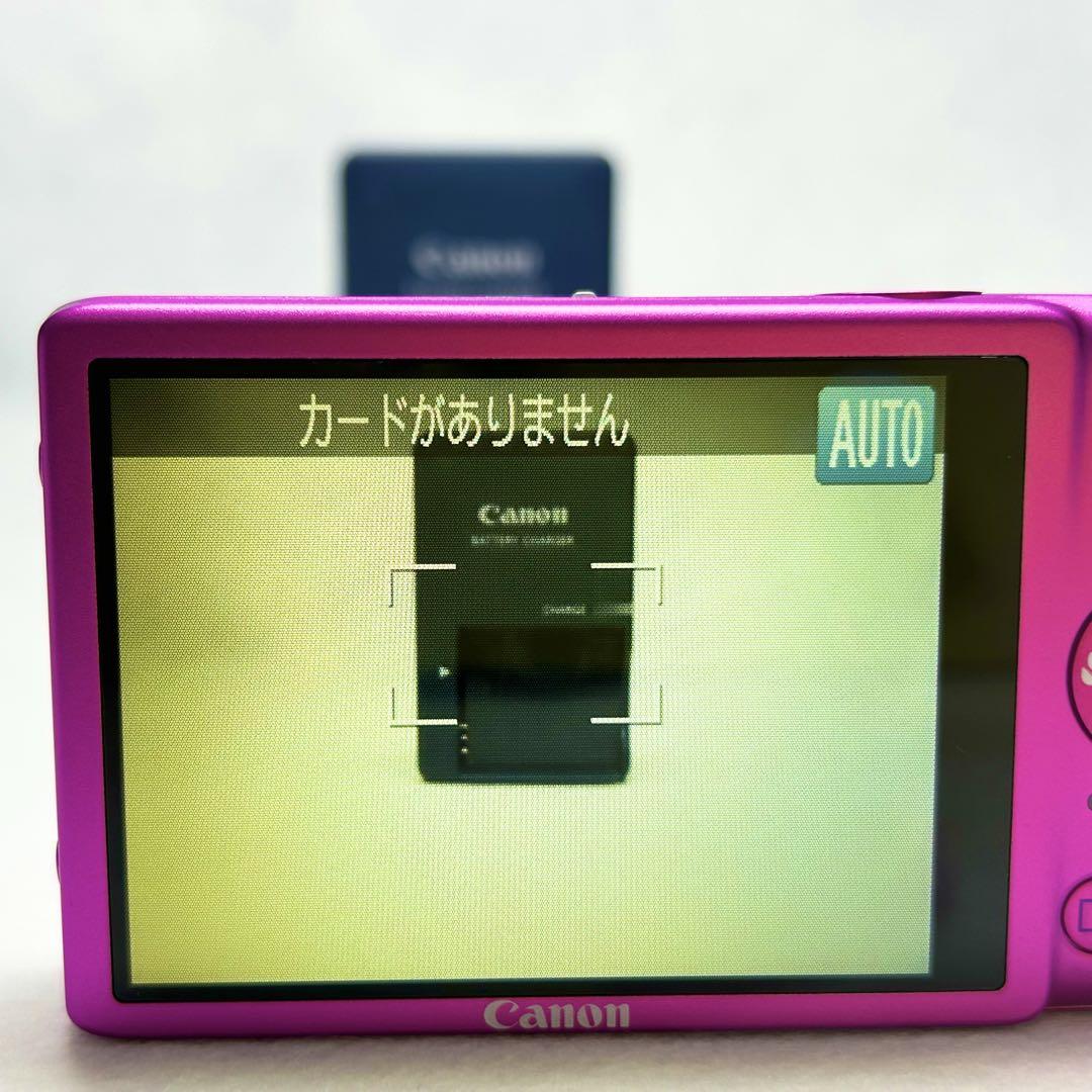 【完動品 極美品】Canon IXY 210F 動作確認済 ピンク 完品