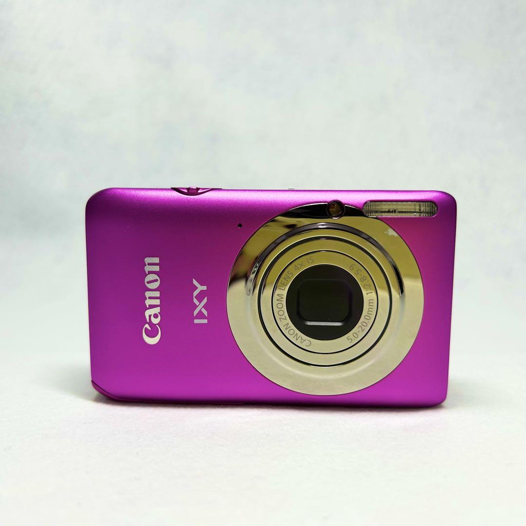 【完動品 極美品】Canon IXY 210F 動作確認済 ピンク 完品