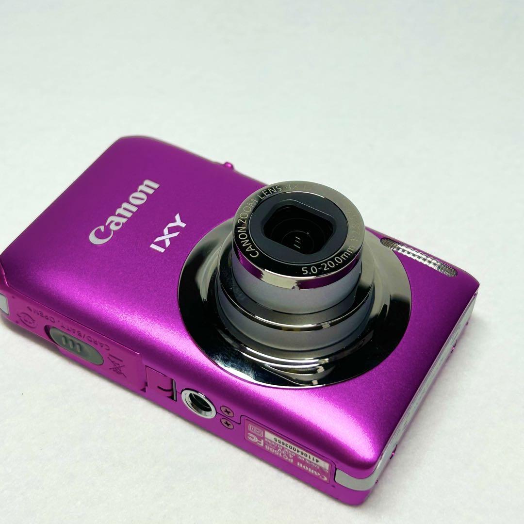 【完動品 極美品】Canon IXY 210F 動作確認済 ピンク 完品