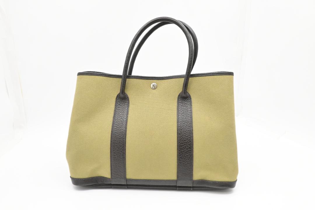 【高級品】Hermès　エルメス　ガーデンパーティー　トートバッグ　セレブ