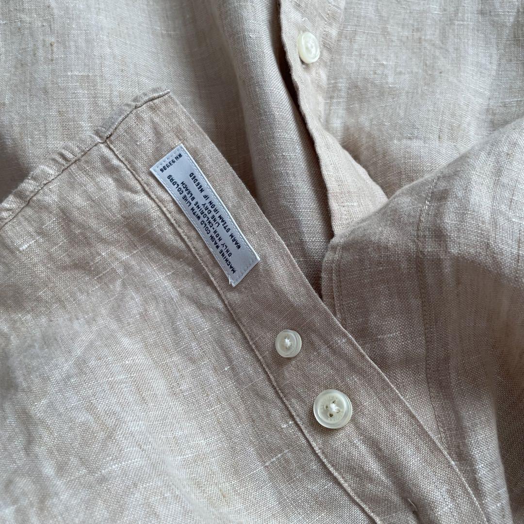 Brooks Brothers ブルックスブラザーズ リネンB.D.シャツ