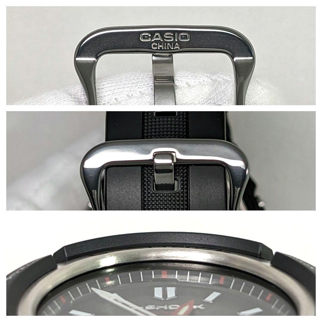 カシオ Gショック AWG-M100 アナログ＆デジタル ブラック×シルバー