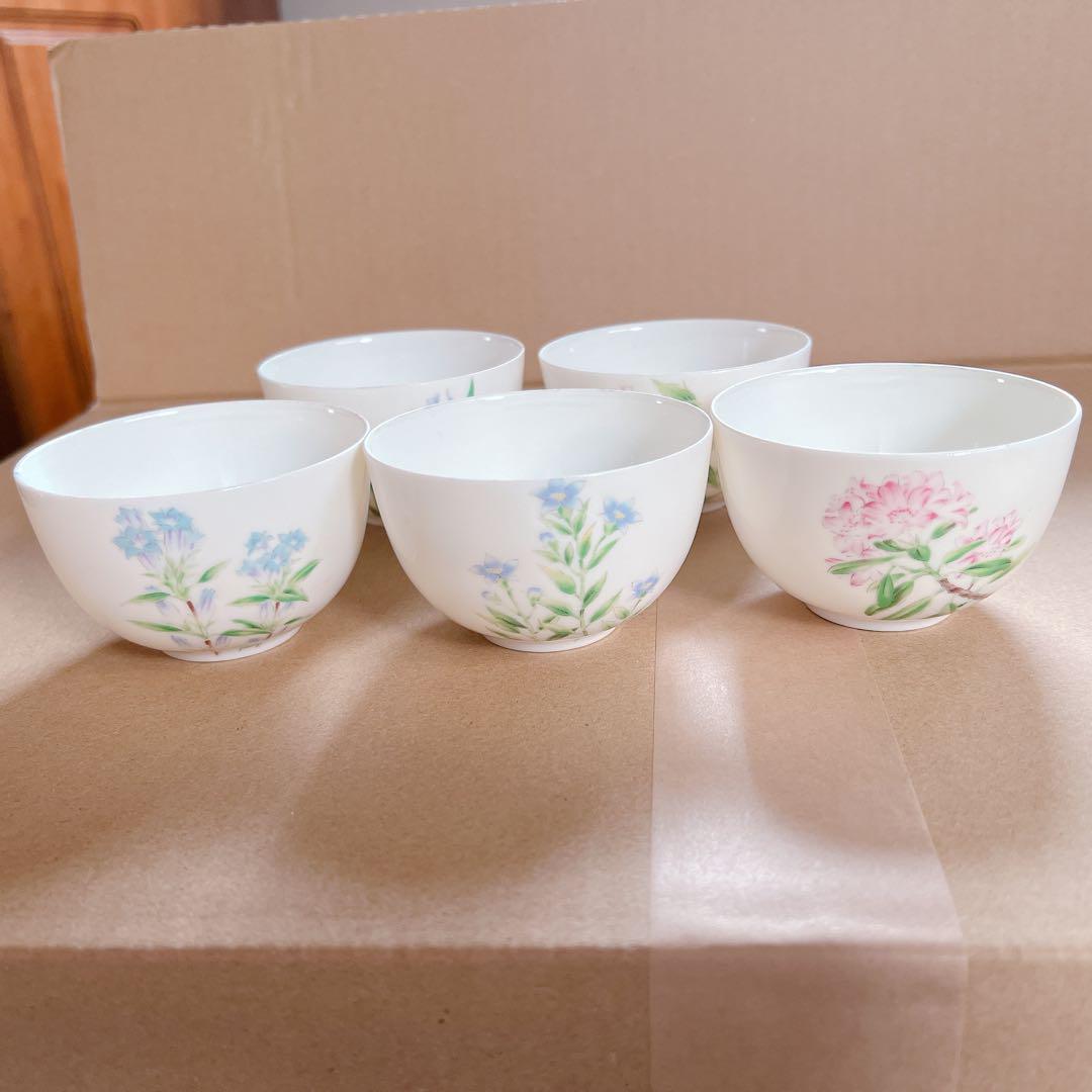 来客用 湯呑み 5個セット（箱無し）