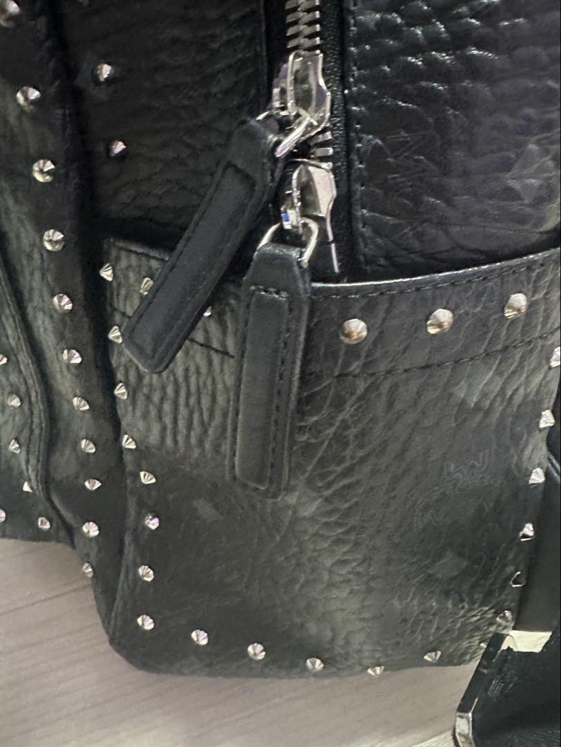 MCM スタッズ リュック バックパック