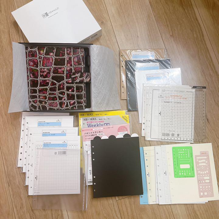 まとめ売り】アシュフォード シャルトル HB×WA 手帳 リフィル