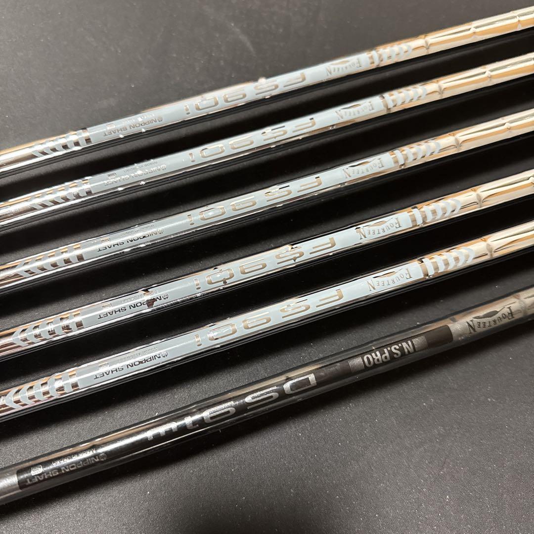 TB5 FORGED 6-P、FR5ウエッジ46° 計6本セット