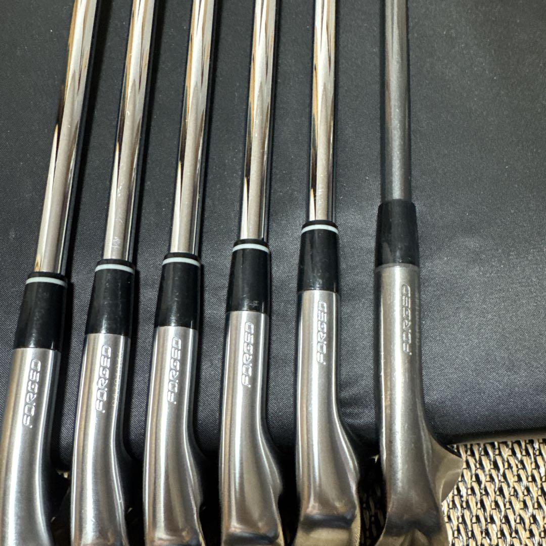 TB5 FORGED 6-P、FR5ウエッジ46° 計6本セット