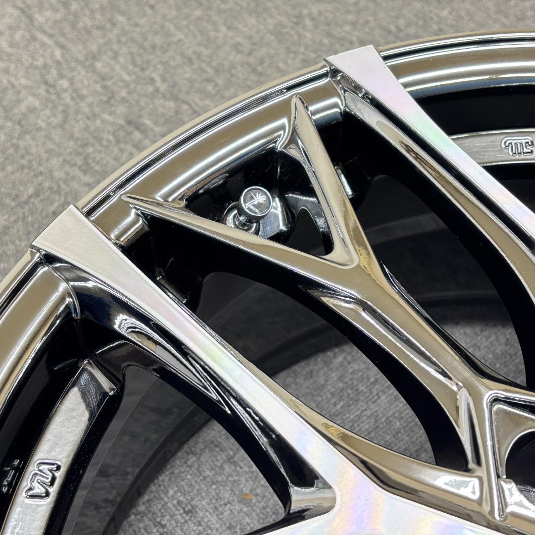 新品タイヤ付 weds クレンツェ ウィーバル ヴォクシー クラウン プリウスα