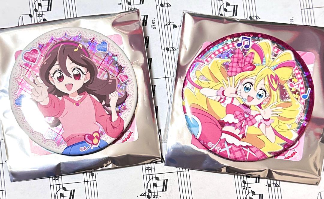 キミとアイドルプリキュア ホログラム缶バッジ キュアアイドル