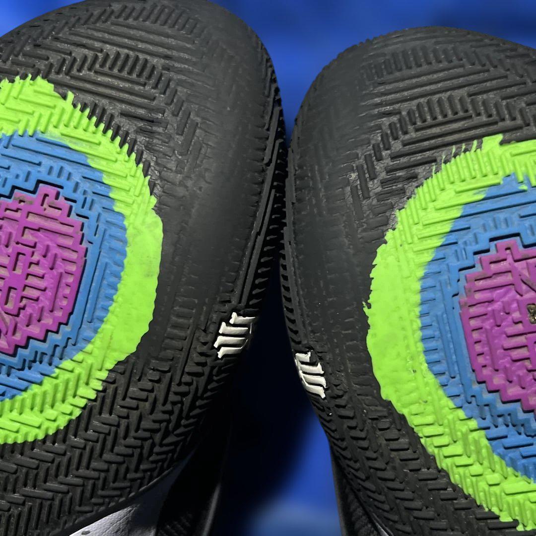 （希少）ナイキ カイリー ロー1 Kyrie low1 ブラック 箱無し ナイキ カイリー ロー1 Kyrie low1 黒白 箱無し中古品27.0cm