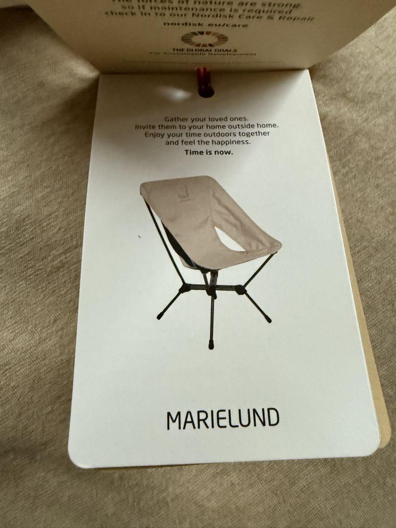 新品60%of NORDISK MARIELUND CHAIR 折畳み チェアー
