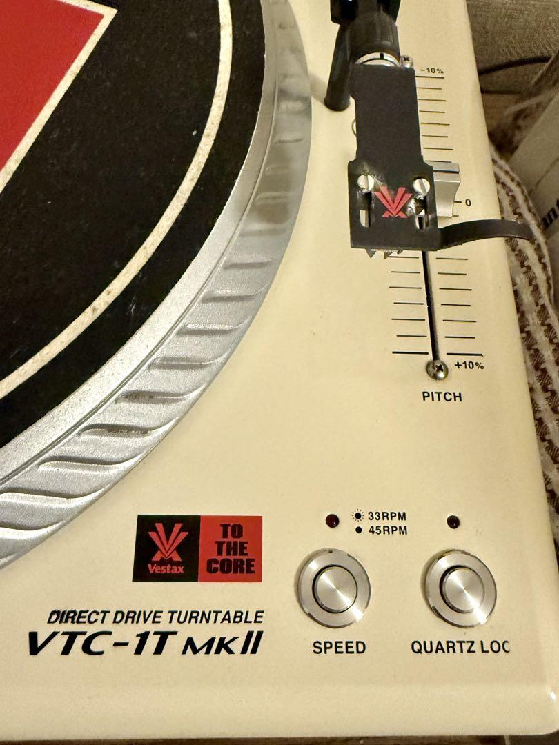 Vestax VTC-1T MKII 限定品 ターンテーブル 動作品 限定品 Vestax VTC-1T MK2 ターンテーブル レコードプレーヤー