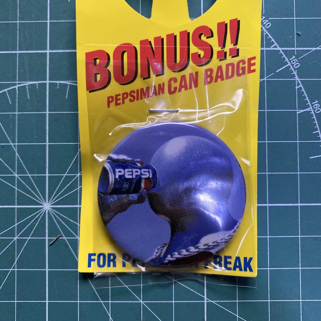PEPSIMAN / 2001 SPACE TORES CAN BADGE - メルカリ