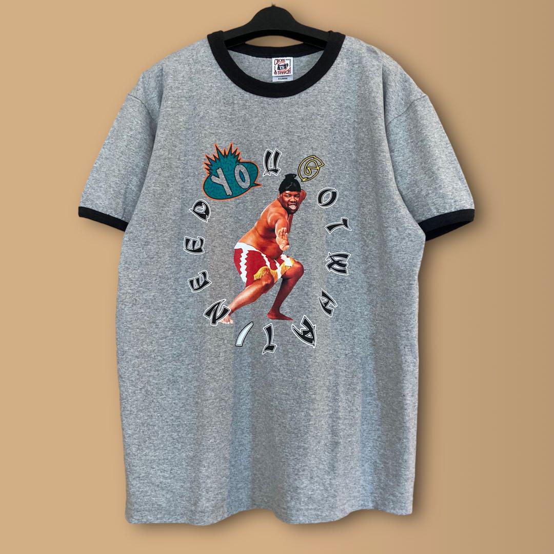 Biz Markie(ビズマーキー) リンガーTシャツ