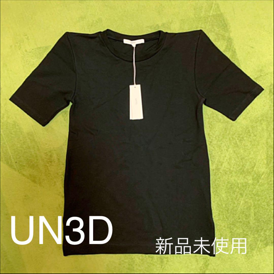 UN3D】新品未使用 パワーショルダーハーフスリーブトップ ブラック - メルカリ UN3D】新品未使用 パワーショルダーハーフスリーブトップ ブラック - メルカリ
