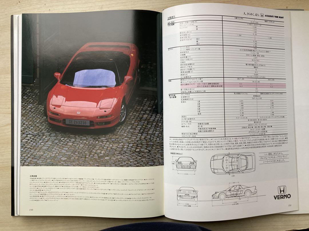 初代HONDA NSX購入者贈呈カタログ& TAMIYA NSX完成品セット
